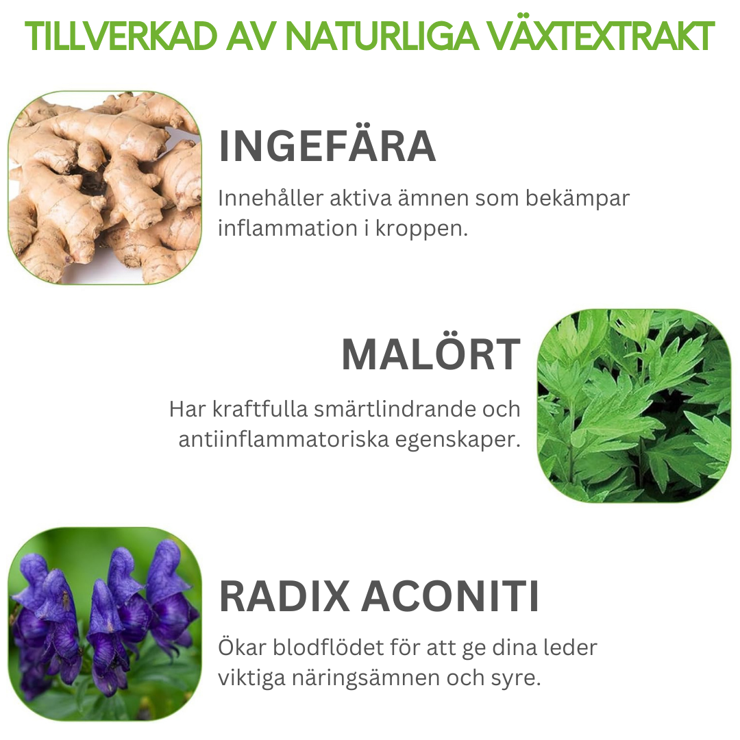 Smärtlindringsplåster - 10-pack | Naturlig smärtlindring med snabb effekt